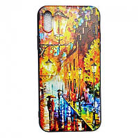 Чохол накладка для Apple iPhone X і Xs Alitek Art Осінній місто