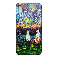 Чохол панель для Apple iPhone X, Xs Alitek Art Котики