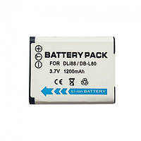 Aкумулятор Alitek для Pentax D-LI88, Sanyo DB-L80, VW-VBX070, 1200 мА·год