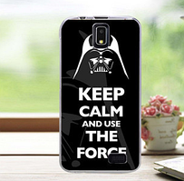 Чохол силіконовий "Keep calm" для Lenovo S580