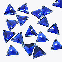 Треугольник пришивной стекло Sapphire 16х16.Цена за 1шт