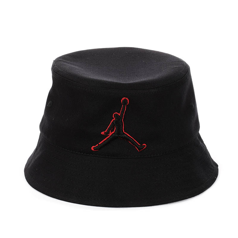 Чорна панама з вишивкою "Jordan"