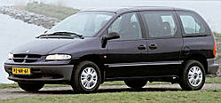 Багажник поперечки на CITROEN Chrysler Voyager 3 1996-2000 (задняя дверь не будет открываться) гладкий дах Camel Кенгуру