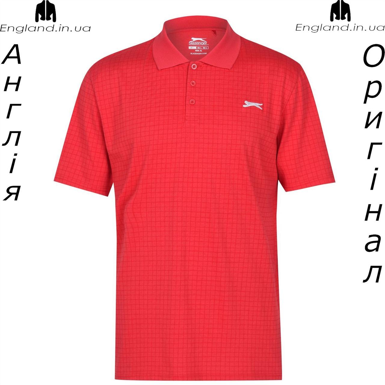 Поло чоловіча Slazenger (Слазенгер) з Англії - в клітку