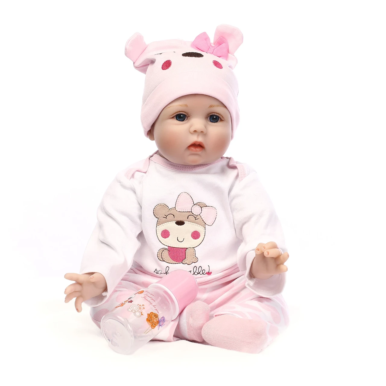 Лялька Реборн дівчинка Тая силіконова NPK DOLL 40см