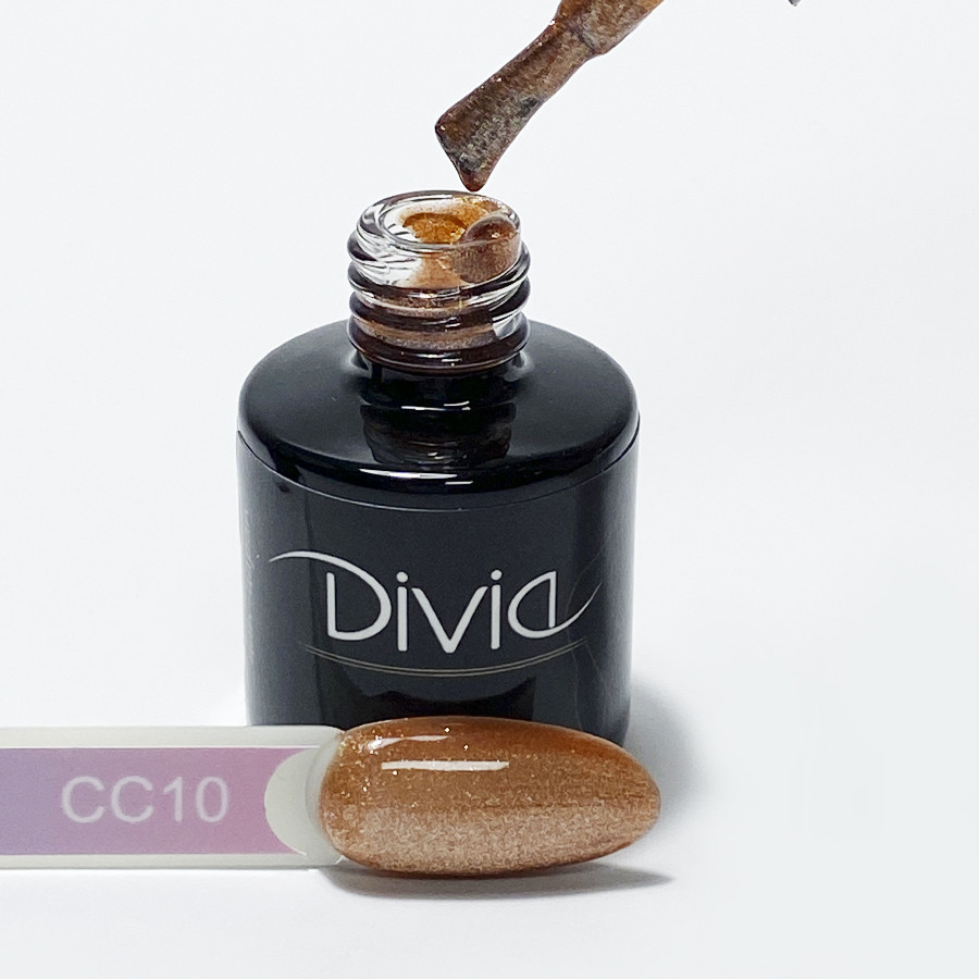 Divia гель лак Crystal Cat`s Eye Di520 [CC10], 8 мл