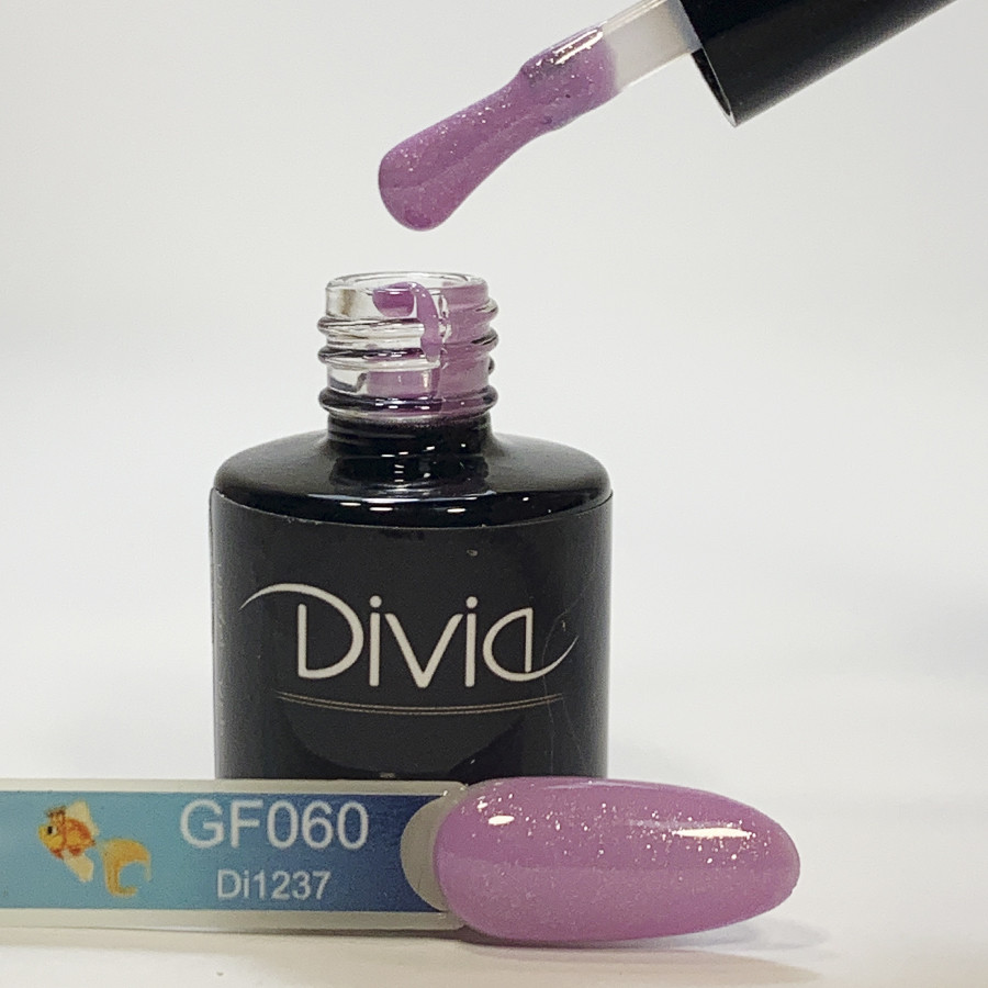 Divia гель лак з Чеммером Golden Fish/Золота Рібка Di1237 [GF060], 8 мл