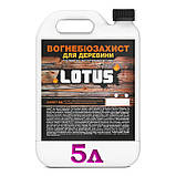 Вогнебіозахист грунт-просочення для дерева LOTUS, 1 л, фото 9