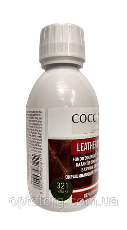 Барвник для шкіри Хакі і текстильних матеріалів Leather Dye Кочині Coccine 125мл Польща, фото 3