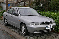 Багажник поперечки на DAEWOO Nubira Sedan, Hatchback гладкий дах CAMEL Кенгуру