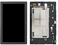 Дисплей (экран) для Lenovo Tab 4 TB-X304L 10" X304F + тачскрин (черный оригинал Китай с передней панелью)
