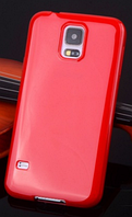 Силіконовий червоний чохол для Samsung Galaxy S5