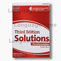 Solutions Pre-intermediate Teachers book (3rd edition)