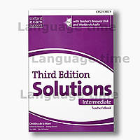 Solutions Intermediate Teachers book (3rd edition)