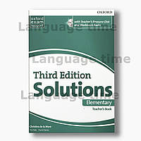 Solutions Elementary Teachers book (3rd edition)