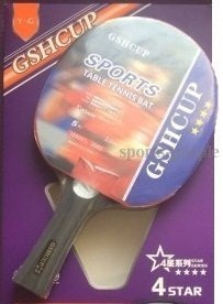 Набір для настільного тенісу (пінг-понгу) GSHCUP 4*: ракетка +чохол