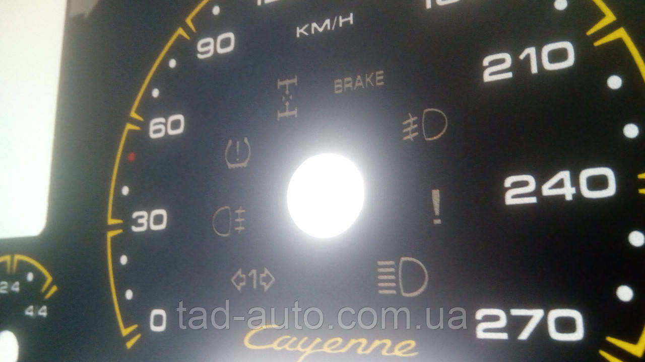 Шкали приладів Porsche Cayenne , фото 1