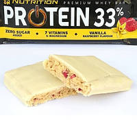 Протеиновый батончик GoOn Nutrition Protein 33% Bar 50 g vanilla raspberry