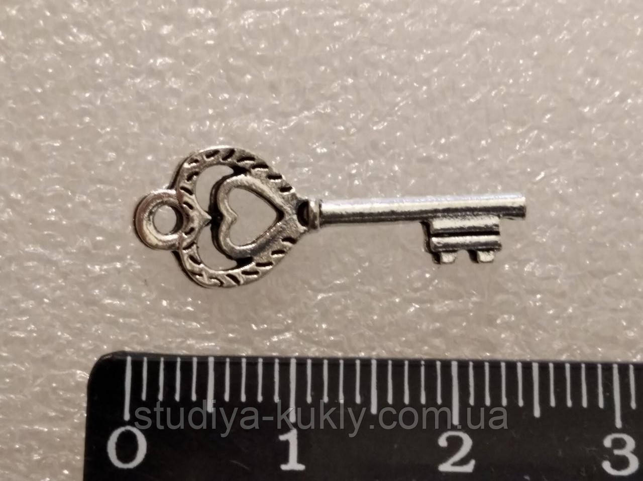 Ключ №154, сріблястий., фото 1