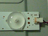 Світлодіодні LED-лінійки LB43102 V0_01 від LЕD TV LG 43LJ500V-ZB.CEEYLH, фото 5