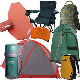 Усе для туризму: Палатки Килимки Складні меблі Термоси