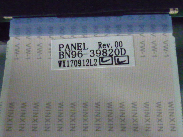 Шлейфи LVDS BN96-39820D Rev.00 BN96-39903A Rev.00 від LED TV Samsung UE55MU6100UXUA, фото 1