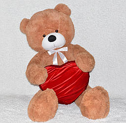 Великий коричневий ведмедик плюшевий 160 см