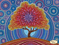 ТА-341 Дерево счастья Схема для вышивки бисером Tela Artis