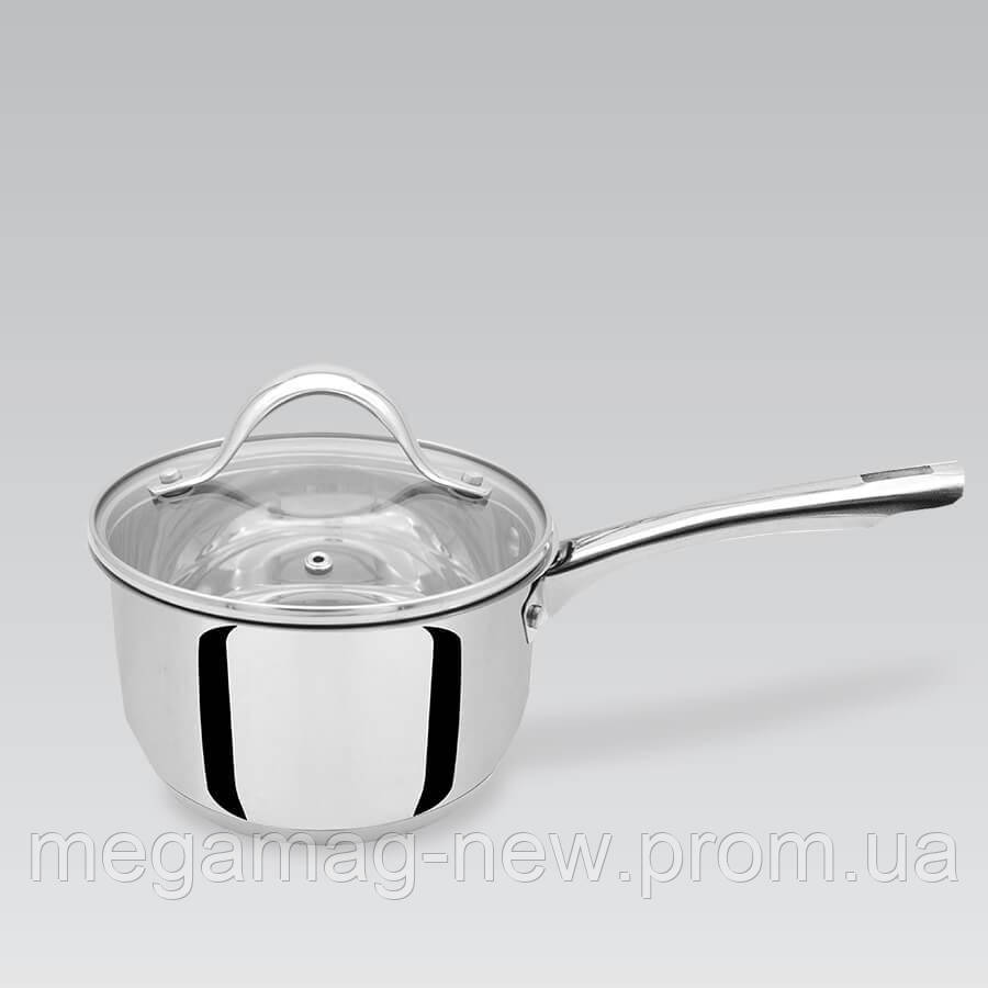 * Ковш со Стеклянной Крышкой Maestro 16 См 1.8 Л,YS-MR-3519-16S ...