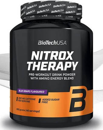 Предтренировочний комплекс BioTech Nitrox Therapy 680 г, фото 2