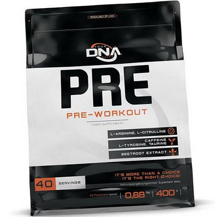 Предтренировочний комплекс DNA Supps Pre-Workout 400 г NO, фото 2