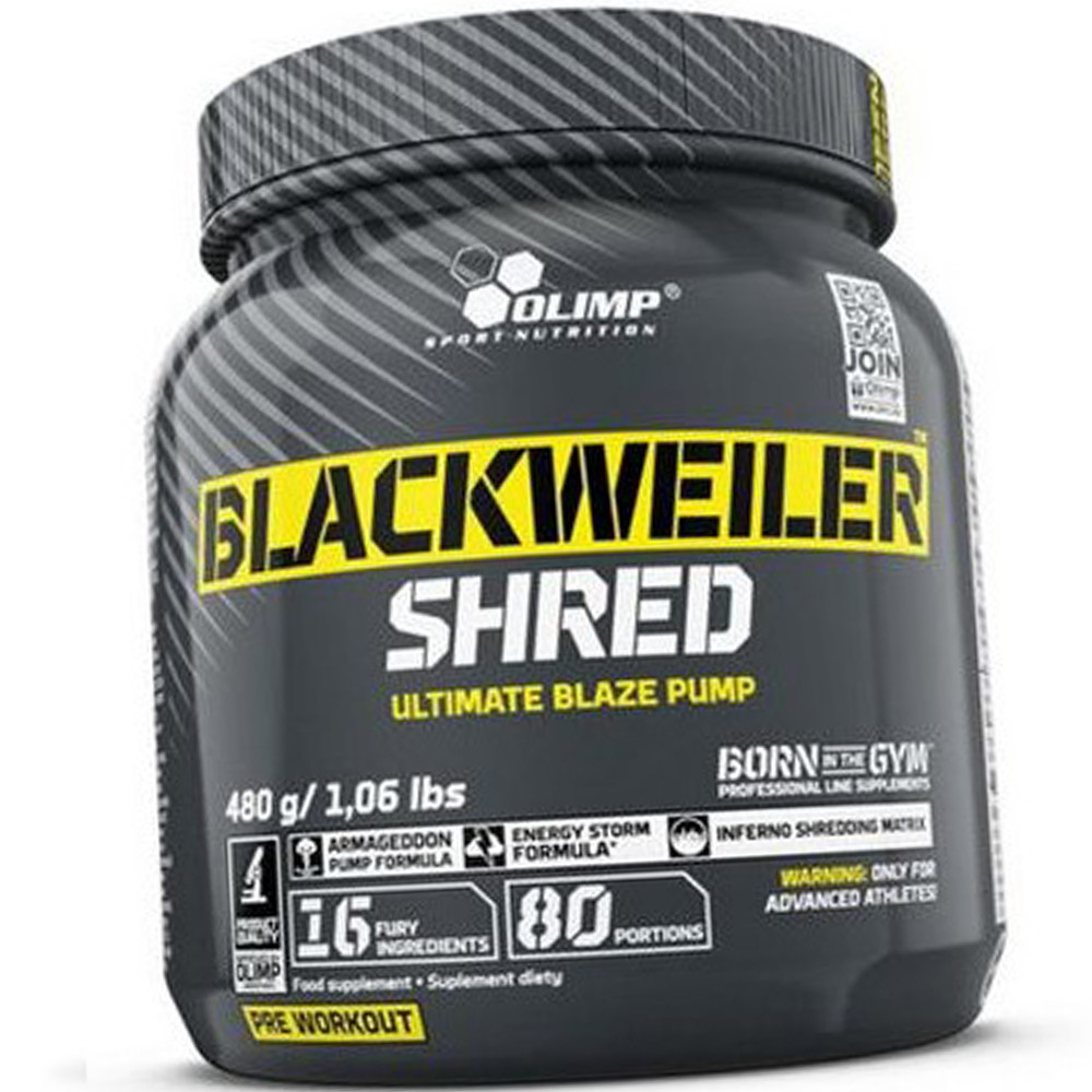 Предтренировочний комплекс Olimp Blackweiler Shred 480 г