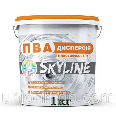 Дисперсия ПВА готовая к применению пластифицированная SkyLine, 3.0 кг - фото 3 - id-p1587800784