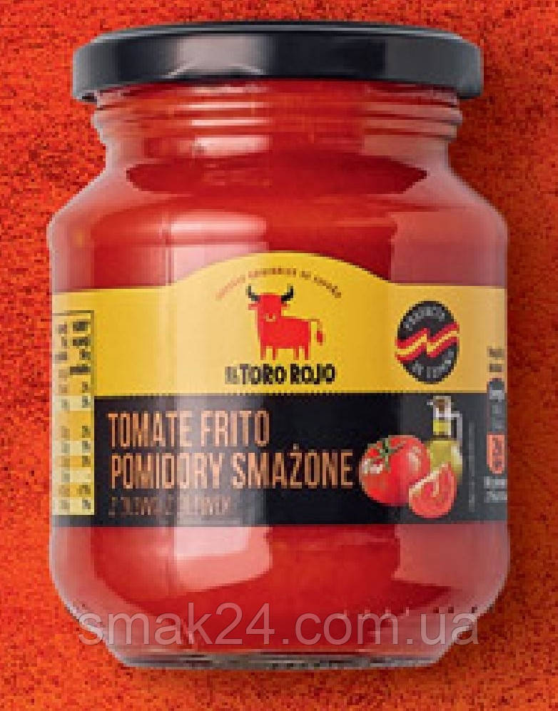 Помидоры (Соус) жареные на оливковом масле Toro Rojo Tomate Frito 300г Польша - фото 1 - id-p1587801674