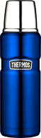 Thermos King Stainless Steel Flask - 470ml - Metalic Blue