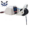 Лебідка електрична для солоної води пульт роульс вільне скидання човен до 7,5 м якір до 13,6 кг білий, фото 6