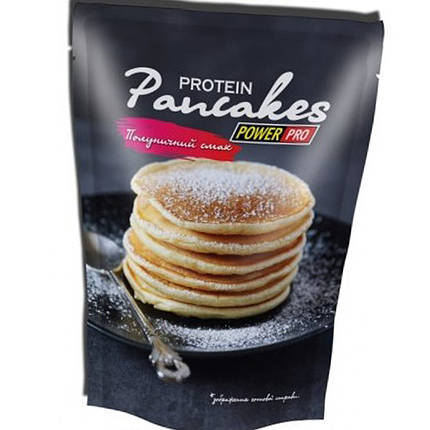 Протеїнова суміш для приготування млинців Power Pro Pancakes 600 г Замінник харчування, фото 2