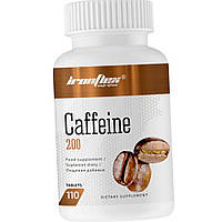 Кофеїн енергетик IronFlex Caffeine 200 mg 110 таблеток