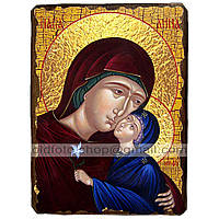 Икона Анна Святая Праведная мать Пресвятой Богородицы ,икона на дереве 210х280 мм