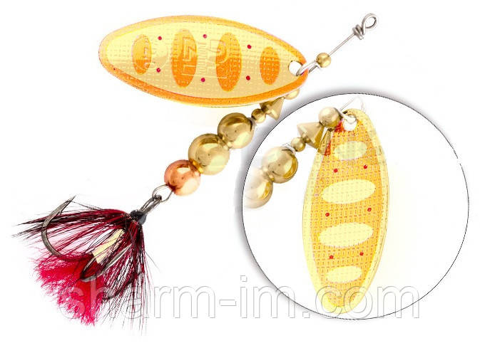 Обертова блешня Pontoon 21 Trait No1 NB03-001 (4,9 г)