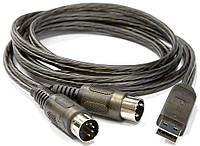 CME U2MIDI Готовый цифровой кабель MIDI, 2 x DIN5 - USB
