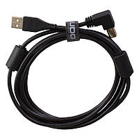 UDG Ultimate Audio Cable USB 2.0 A-B Black Angled 1m Готовый кабель USB A-B