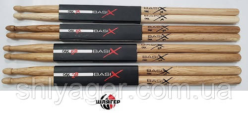 BasiX F822022 OAK5B Палочки барабанные 5B - фото 1 - id-p1587859127