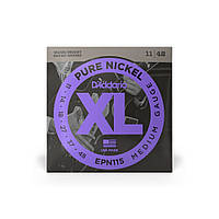 D'ADDARIO EPN115 XL Pure Nickel Blues/Jazz Rock Струны для электрогитары.011-.048