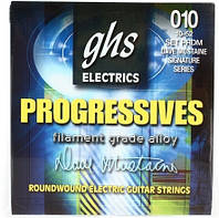 GHS PRDM Progressives Струни для електрогітари 10-52
