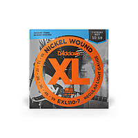 D'ADDARIO EXL110-7 XL Струны для электрогитары 7 струн,.010-.059