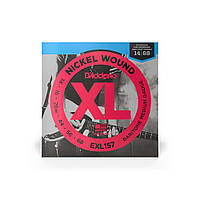 D'ADDARIO EXL157 Nickel steel XL Baritone Medium Струны для электрогитары.014-.068