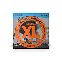 D'ADDARIO EXL110 XL Nickel steel Regular Ligh Струны для электрогитары.010-.046