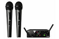 AKG WMS40 Mini2 Vocal Set Радиосистема UHF 864,375-864,850 мГц, два ручных микрофона