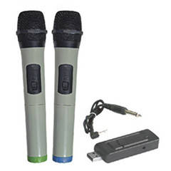 BIG USB MIC2 Радіомікрофон USB, два ручних мікрофони